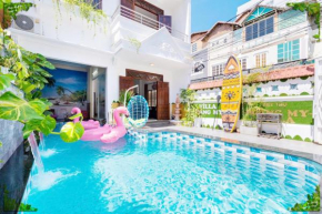 Biệt thự HM Bãi Sau Khu Á Châu có Hồ Bơi